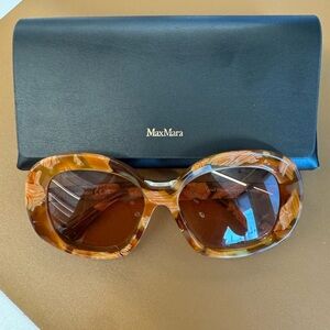 Max Mara Women’s Oversized Round Sunglasses